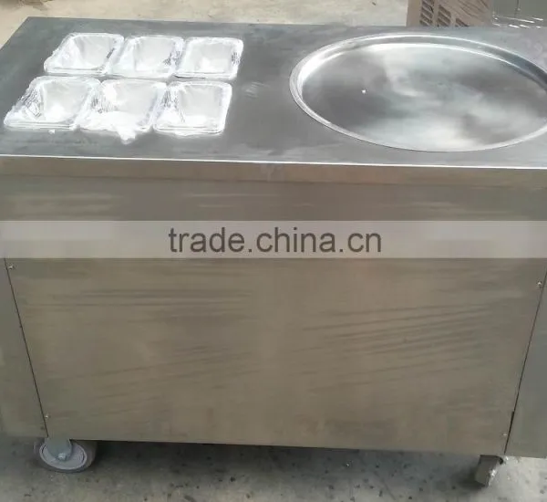 Simple Frying Pan Come With 6 Topping Barrels for Store Fresh Fruit Candy photo-5
