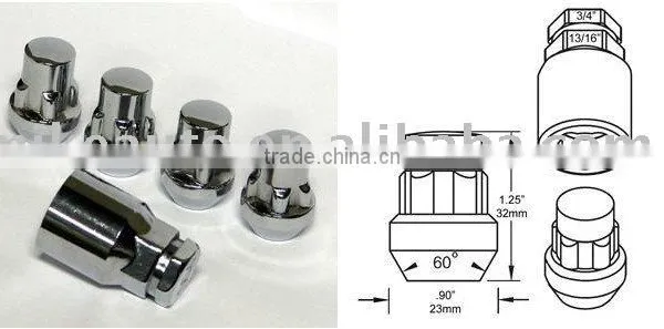 Jeep Wangler Wheel Locks