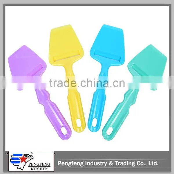 Hot Selling colorful PS cheese spatula with full plastic