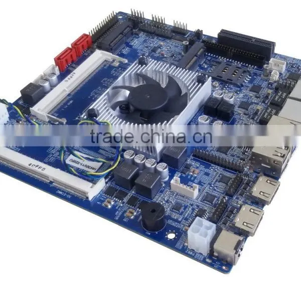 Newly Arrived the 5th Gen Broadwell Mini Motherboard With I3-5010U I5-5200 I7-5500U 1 LPT Port Support Dual Channel LVDS photo-2