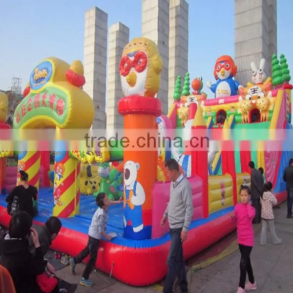 Funny Outdoor Jumping Inflatable Castle Amusement Water Park Games photo-4