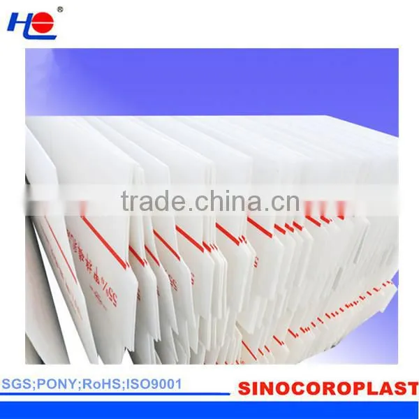 Pollution-free and Rigid Corrugated Plastic Bottle Separator Sheets photo-3