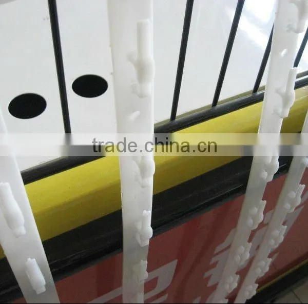 Hot Sale Supermarket Hanging Display Plastic Clip Strip,pvc Strip photo-4
