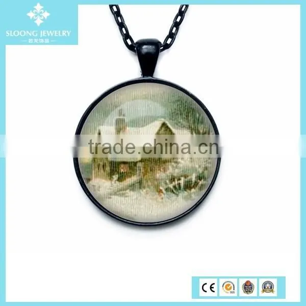 Wholesale Charm Lovely Snow Night Pendant Maker Online photo-5