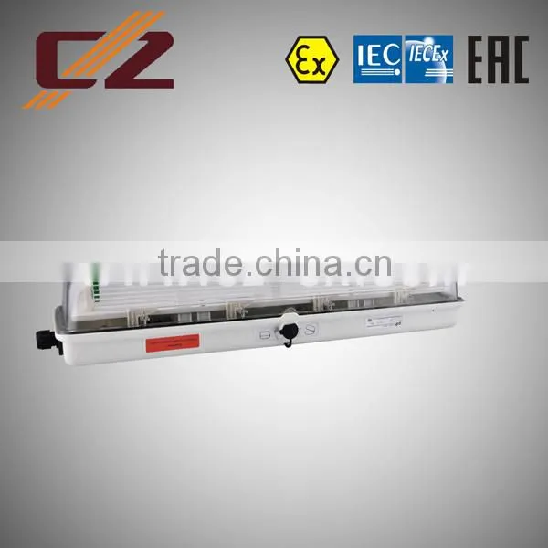 High Quality IECEx&ATEX Certified Explosion Proof Zone 1,2,21,22 2x14W/2X18W/2X28W/2X36W Fluorescent Lighting Fixture photo-5