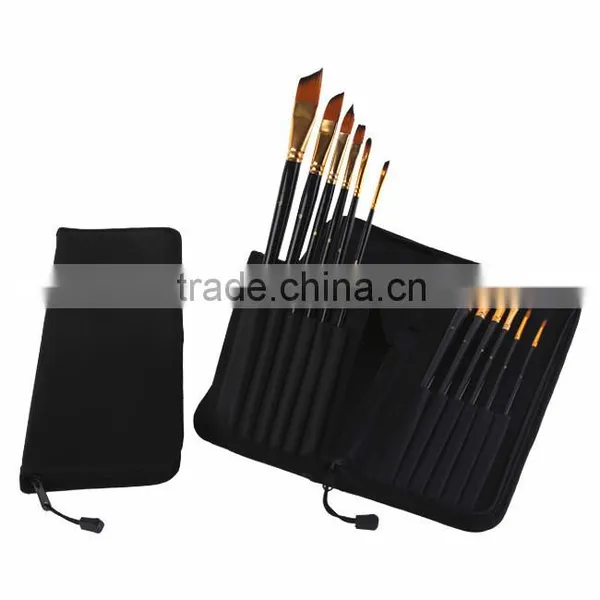 Bomega 12 Pieces Oil Paint and Acrylic Artist Paint Brush Set Wholesale photo-4