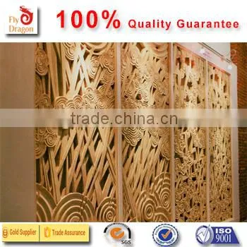 Interior Wall Decoration Panel , Imitation Marble for Indoor Decoration Use AW Artistic Wood Interior Wall Panels