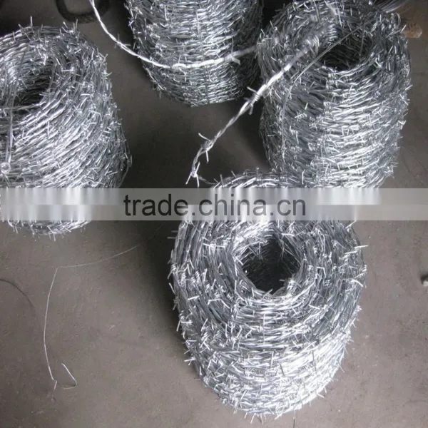 Top Quality Hot Galvanzied PVC 12 Gaugex14gauge14#x16# Barbed Wire Military Weapon photo-5