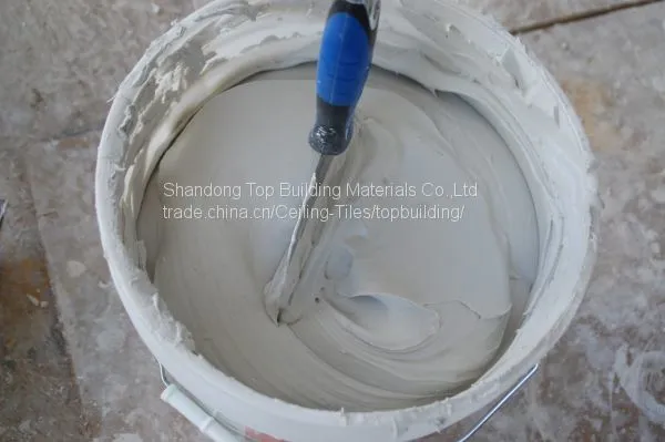 All Purpose Wall Adhesive Putty/Drywall Jointing Putty/Crack Resistant Jointing Ready Mix Compound 25kg/Bucket photo-3