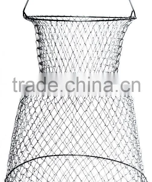 Collapsible Wire Mesh Fish Trap, Foldable Fishing Tackle photo-2