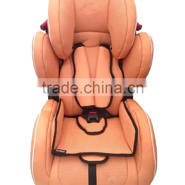 Leather Cover Holmbergs Buckle 9-36 kg 2016 New Product Yellow Baby Car Seat photo-2