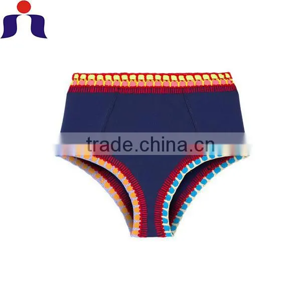 2016 Xxx Hot Sex Bikini One Shoulder Handmade Crochet High Waist Bikini photo-4
