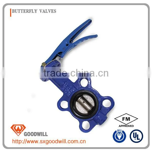 Manual-Operated Ductile Iron Wafer Butterfly Valve photo-2