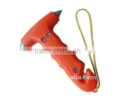 Safetys Hammer with Seat Belt Cutter