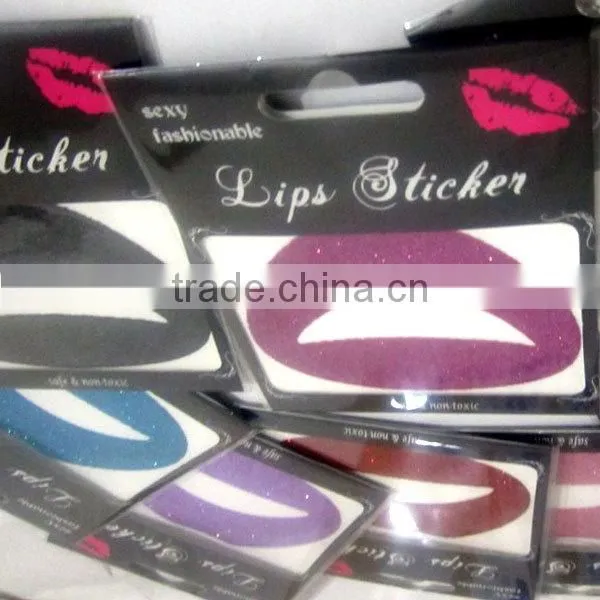 Test Passed Glitter Sticker for Lip photo-2