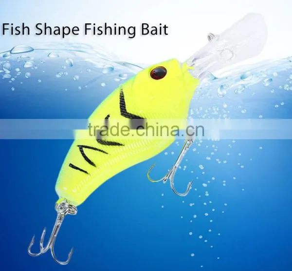 1pc Outdoor 9.5CM Fishing Lures Crank Bait Tackle Swim Bait With 3D Eyes Verisimilar Hard Bait photo-5
