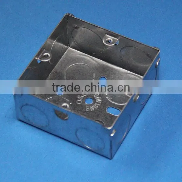 3*3 25mm Sizes Electrical Connecting Metal Boxes photo-5