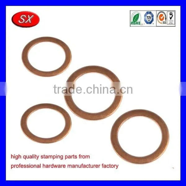 Customized Copper Engine Oil Drain Plug Gasket