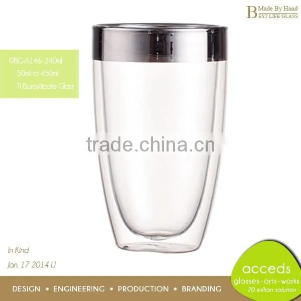 Unique Borosilicate Glass Double Wall Thermos Cup photo-5
