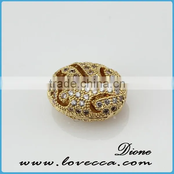 small MOQ fashion gold coffee bean pendant jewelry