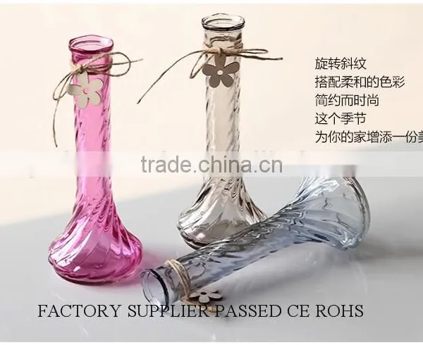Best Colored Glass Vase for Home Decoration photo-2