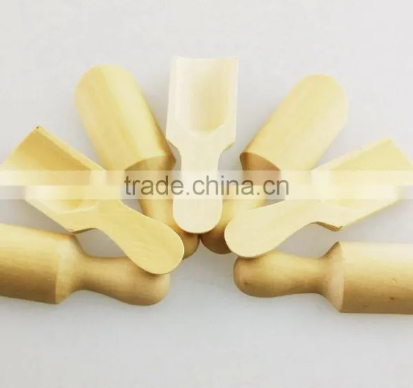 2017 China Home Decor Wholesale Most Popular Small Cosmetic Craft Wooden Scoop Kitchen Toys for Kids photo-5