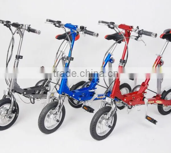 12 Inch Mini Folding Electric Bike With 24V 6Ah Lithium Battery photo-3