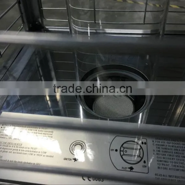 Glass Tube Patio Pyramid Gas Flame Heater photo-5