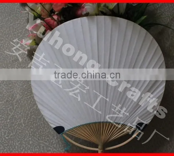 2014 the Best Fashion and Beautiful Paper Round Fan photo-6