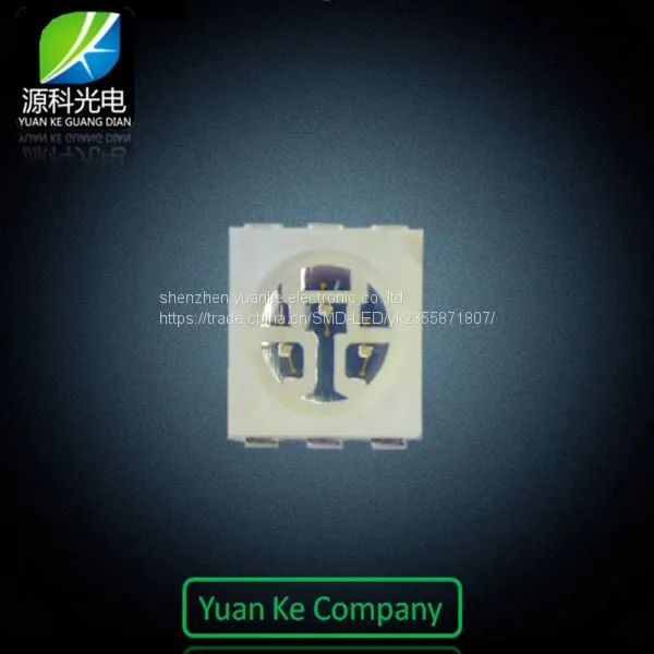 Waterproof Smd Led 5050 Chip 0.2w Blue 3-5lm Specifications
