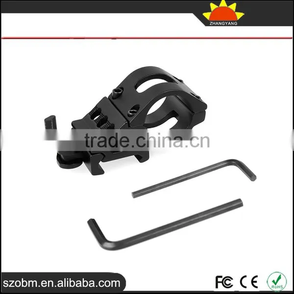 KC3008 Aluminum Alloy 30mm Ring 20mm Weaver Rail Mount For Gun,Quick Disassembly 21mm Flashlight/Scope Mount photo-5