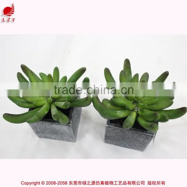 Artificial Succulents Wholesale Artificial Cheap Mini Succulents Potted photo-2