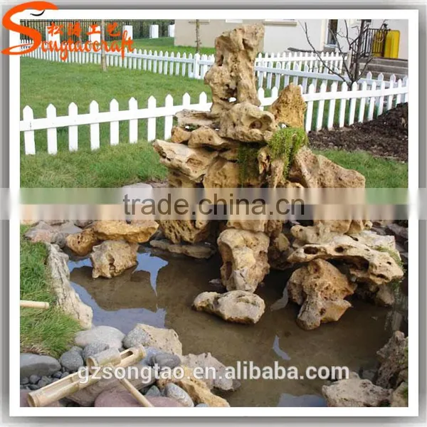 Outdoor Can be Customized Artificial Waterfall Fountain Garden Decorative Landscape Artificial Waterfall Fountain photo-3