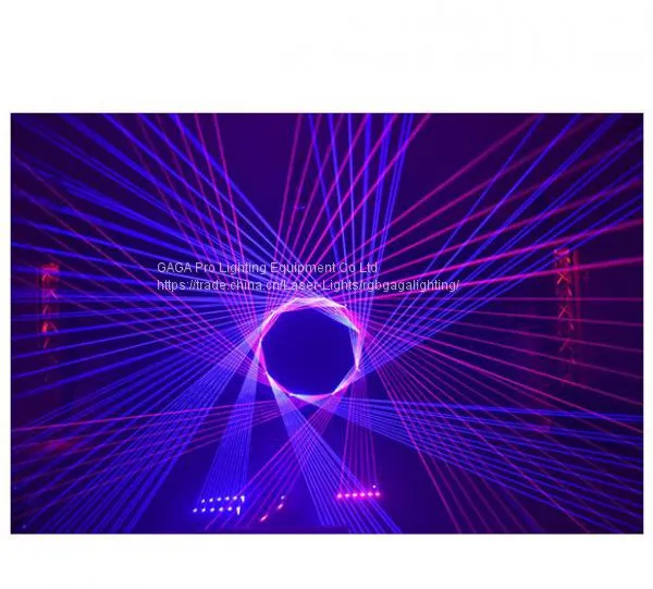 Economic Laser Projector RGB Laser Light for Stage Pub Wedding Disco photo-3