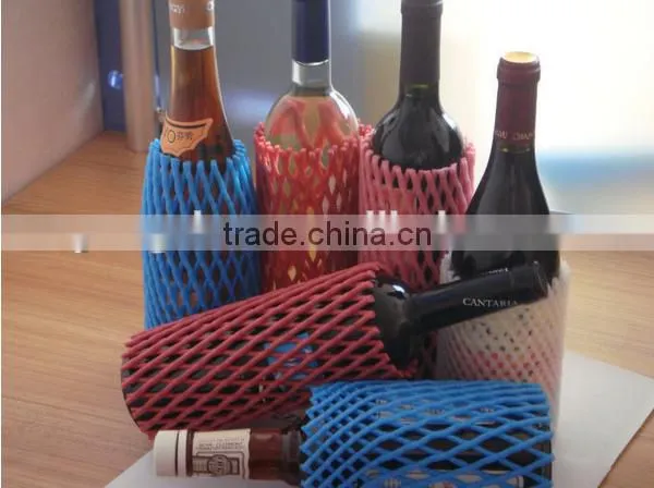 Protection Safe Useful EPE Plastic Shrink Sleeve Net for Wine Bottle photo-3