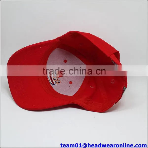 100% Cotton Fashion Embroidered Logo Sports Cap photo-5
