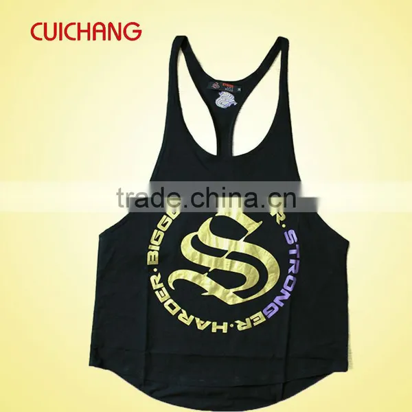 Blank Gym Mens Stringer Singlet Wholesale photo-4