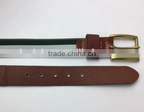 J51931 Trend Casual Belt Fashion Man's Dress Belt Casual Style Belt Genuine Leather Belt photo-5