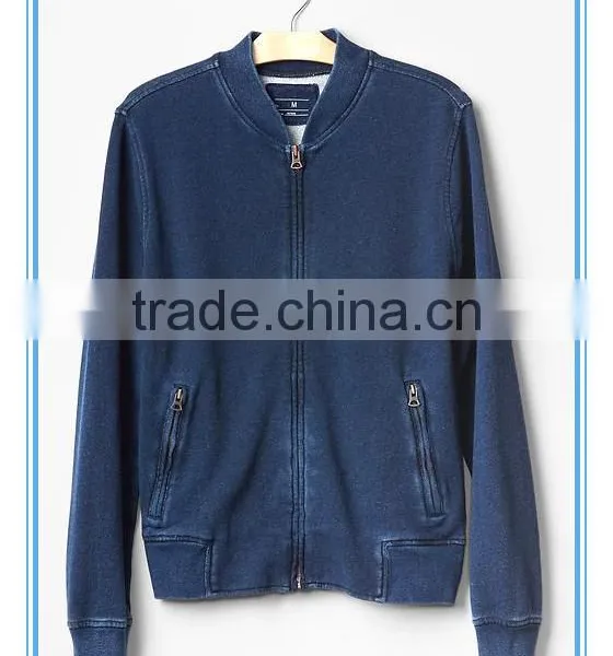 Indigo Bomber Sweatshirt photo-3