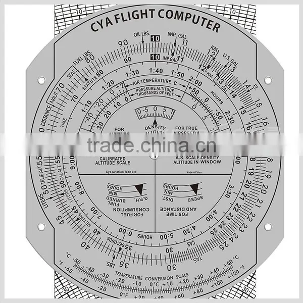 2017 New CYA Commercial Plastic Aviation Fleight Computer for Pilot Student Study #E6B photo-4