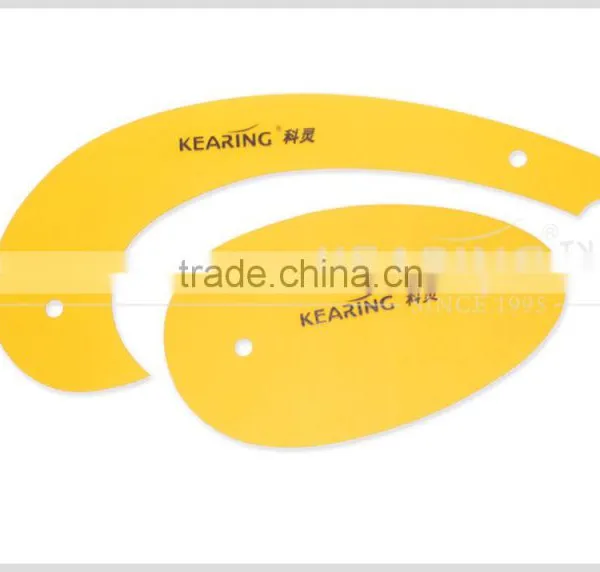 Factory Wholesale Garment Curve Rulers in 1.2mm Thick Plastic 5pcs in an Opp Bag Flexible #1305S photo-3