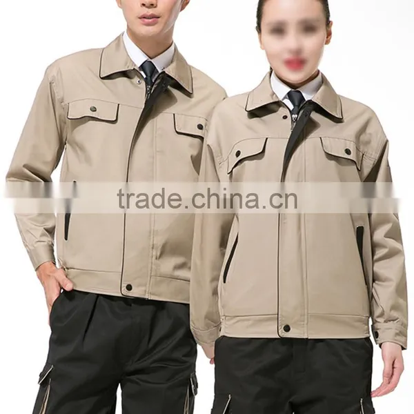 China Manufacture Colors Work Uniform Jackets For Man And Woman photo-3