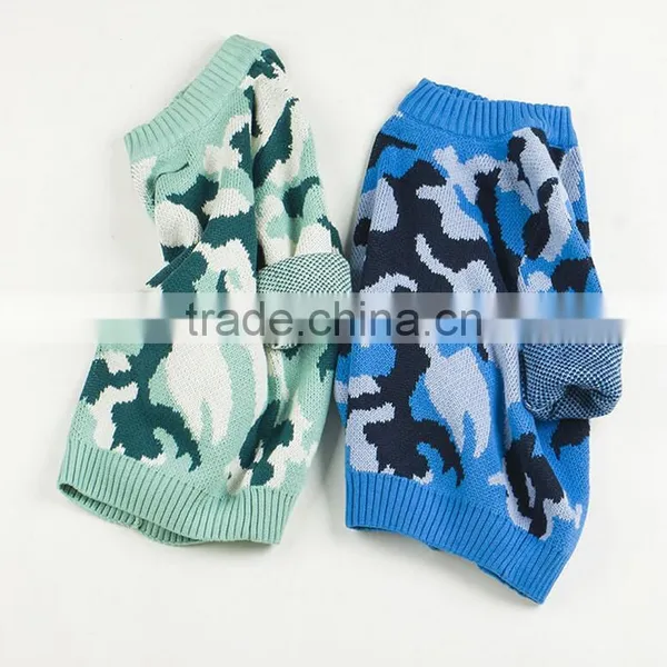 New Arrival Hand-made Sweater Design For Kid Wear Spring Children Clothes Camouflage photo-5
