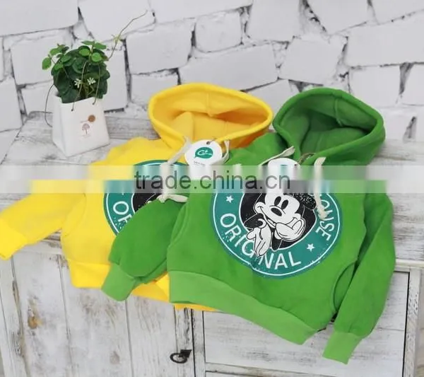 2015 Top Quality Fashion Design 100% Cotton Children Hoodies photo-4