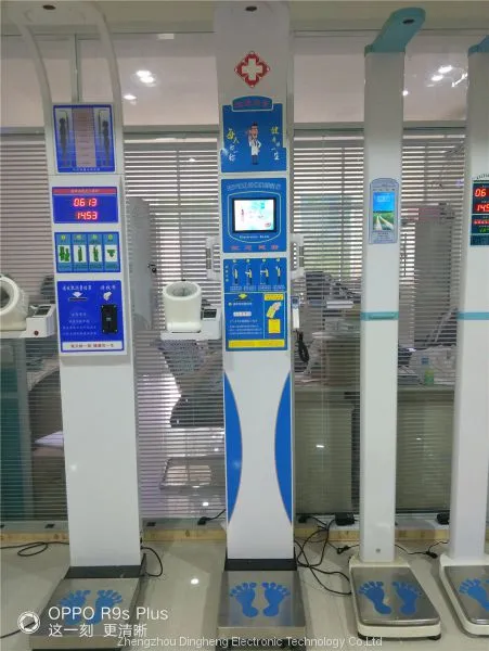 DHM-800A медицинская и персональная весы с измерением роста, анализом состава тела и измерением артериального давления photo-5
