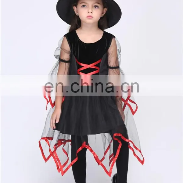 Kid Halloween Witch Fancy Party Costume photo-6