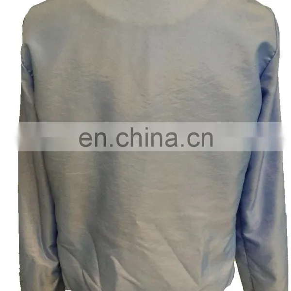 Hot Selling Short Casual Ladies Bomber Jacket With Bead Decoration photo-3