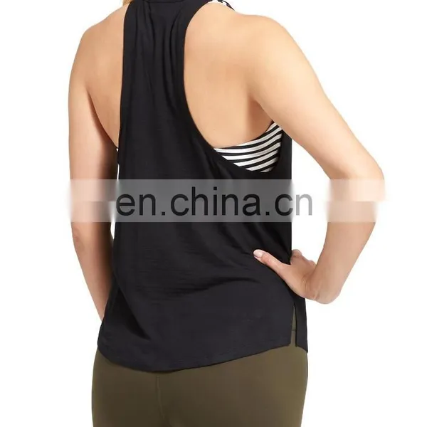 Cotton Gym Vest Women Yoga Tank Tops Wholesale photo-2