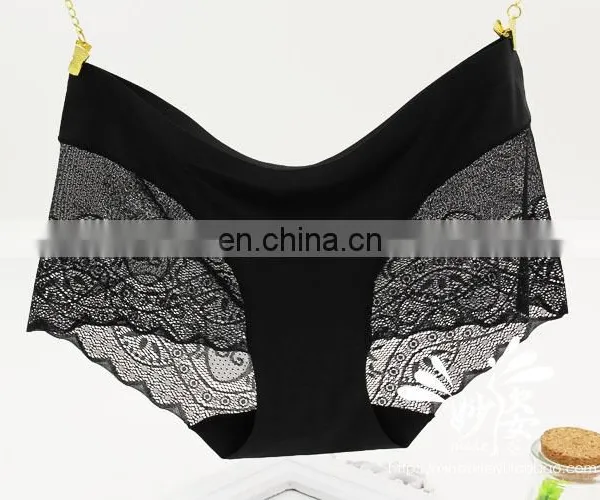 Very Soft Microfiber Seamless Panties Bonded Underwear for Fat Women photo-4