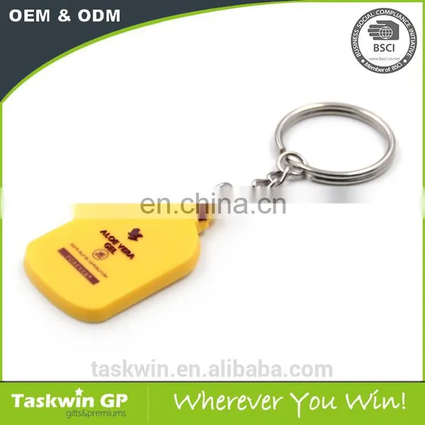 Custom Soft PVC& Rubber Material Keyring Made in China photo-4